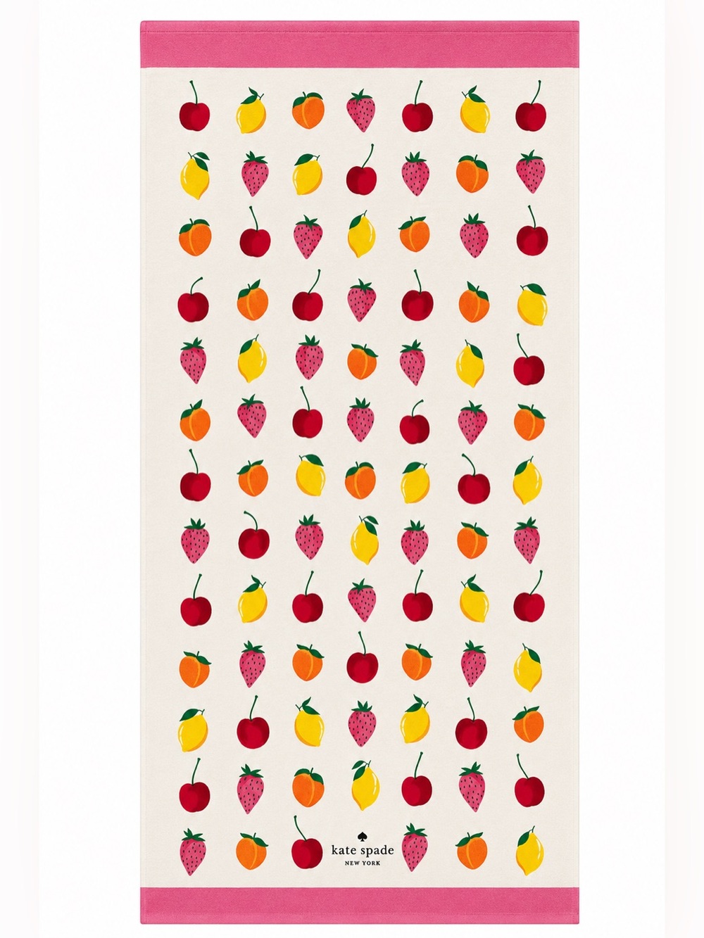 Kate Spade New York Oversized Beach Towel, Fruits